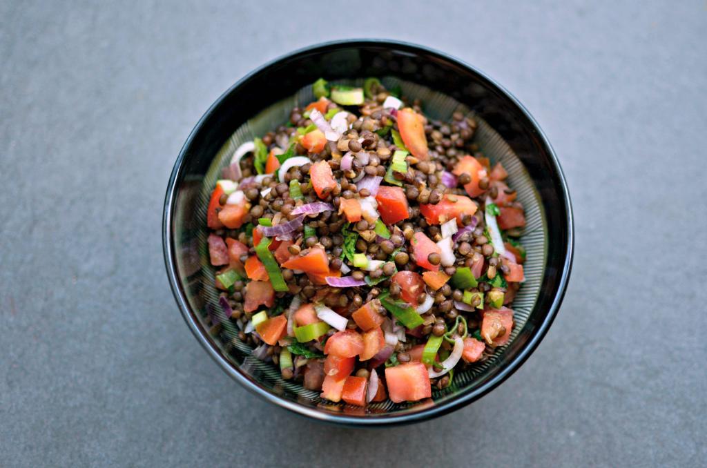 מושלם לקיץ: סלט עדשים מרענן
