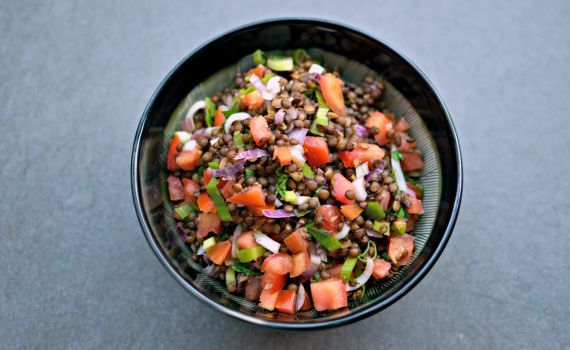 מושלם לקיץ: סלט עדשים מרענן
