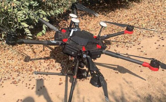 צה"ל הפיל רחפן של חמאס בגבול הרצועה