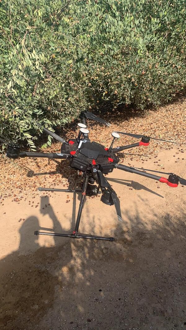 צה"ל הפיל רחפן של חמאס בגבול הרצועה