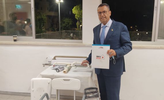 עיריית ירושלים במבצע 'בטוח בבית' לקשישים