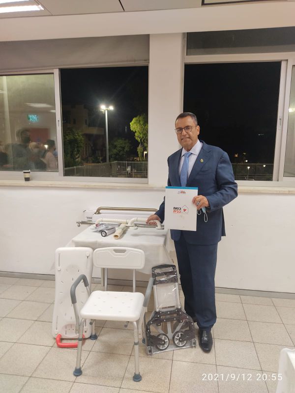 עיריית ירושלים במבצע 'בטוח בבית' לקשישים