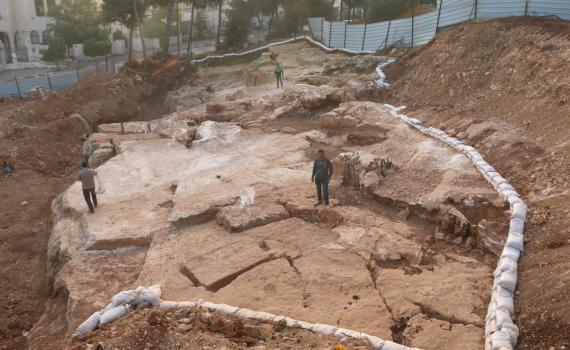 מחצבה מבית שני נחשפה בהר חוצבים בירושלים