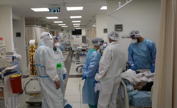 נמשכת מגמת הירידה בחולים הקשים