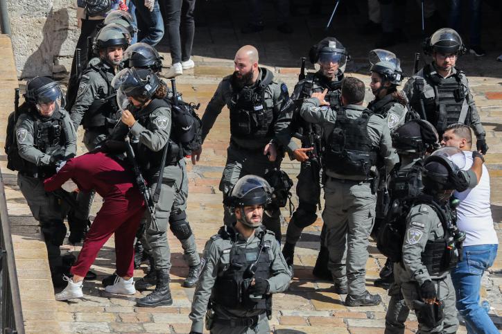 ראשוני: ניסיון פיגוע דקירה סמוך לשער האריות