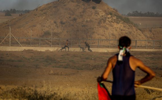 נגמרו המשחקים: פלסטיני שהתקרב לגבול בעזה נורה ונהרג