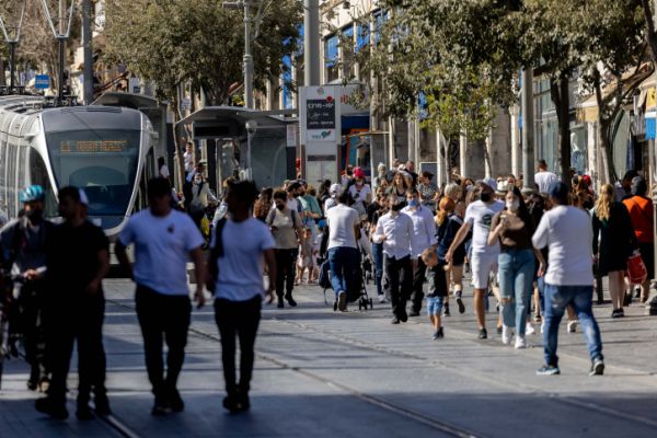 כמה אנשים ביקרו בירושלים במהלך החג?