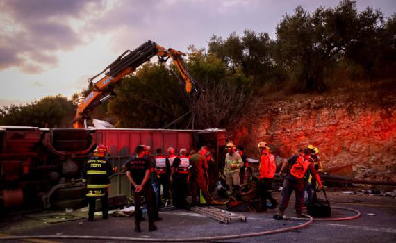 ארבעה בני משפחה נהרגו בתאונה הקטלנית בגליל