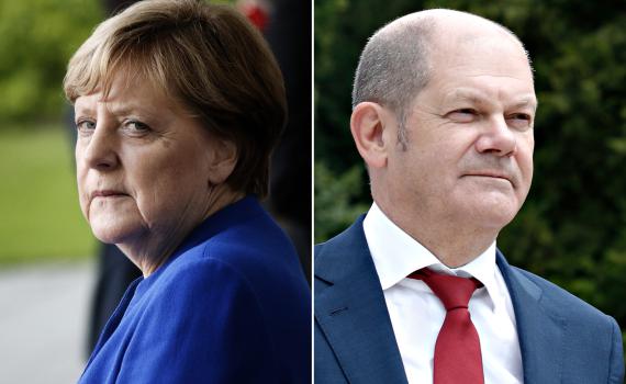 למרות התוצאות הצמודות, מרקל בירכה את שולץ