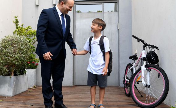 הפוליטיקאים נזכרים ביום הראשון ללימודים