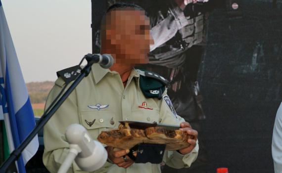 בצל גל הטרור: מפקד הימ"מ ישיא משואה ביום העצמאות