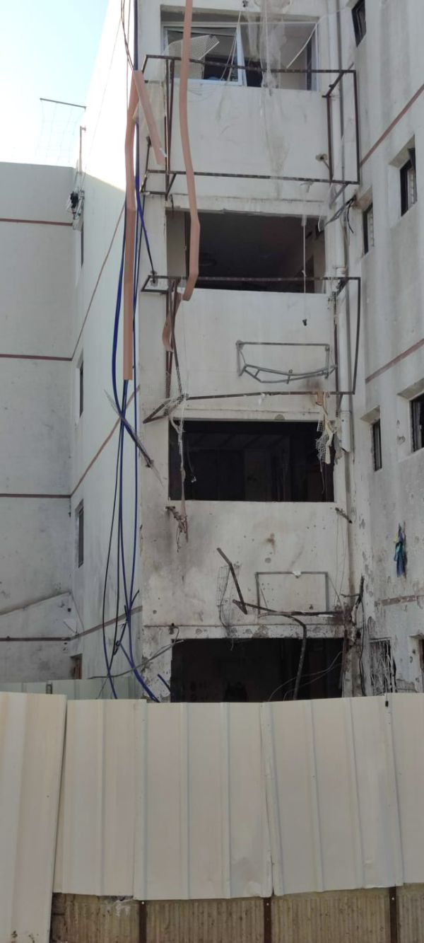 באשדוד חוששים: "הבניין עומד לקרוס; השאלה מתי"