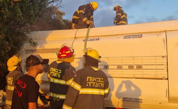 5 הרוגים ועשרות פצועים בתאונת האוטובוס בגליל