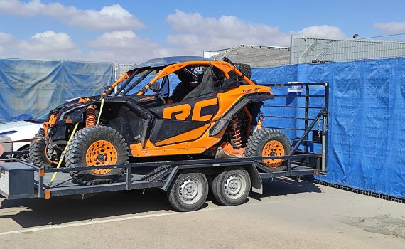 צפו: מרדף וירי אחרי גנבי רכב שטח בפזורה הבדואית