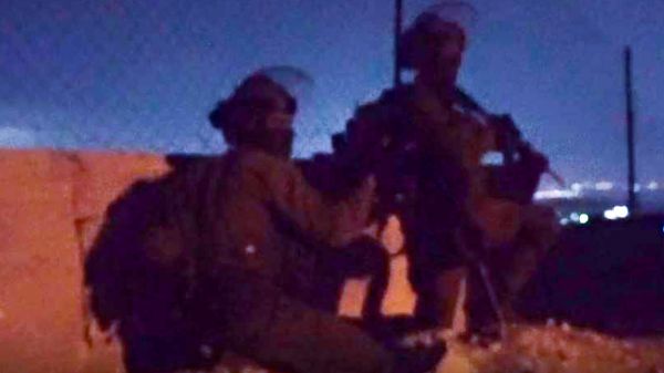 צפו: סיירת חרוב בפעילות בכפר בורקין