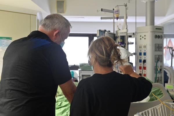 "היה מאוד מרגש" בני גנץ ביקר את איציק סעידיאן