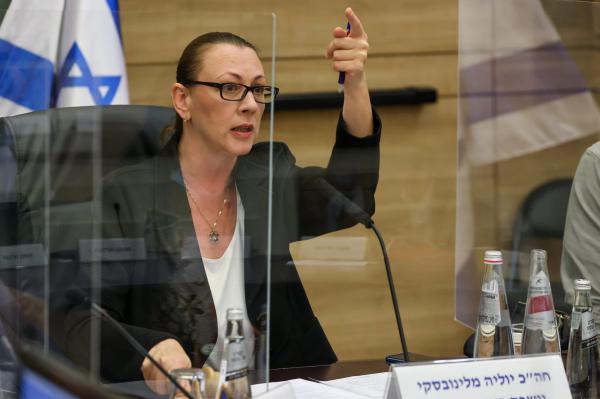 מלינובסקי: "רוצים מדינת טליבאן", גפני: "אנטישמית"