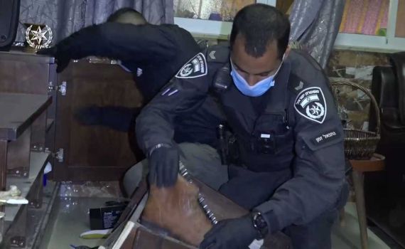 צפו: מבצע משטרתי ענק נגד הפשיעה הבדואית