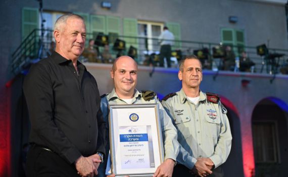 תכירו: רס"ב אלכס פרדימן, מצטיין שר הביטחון