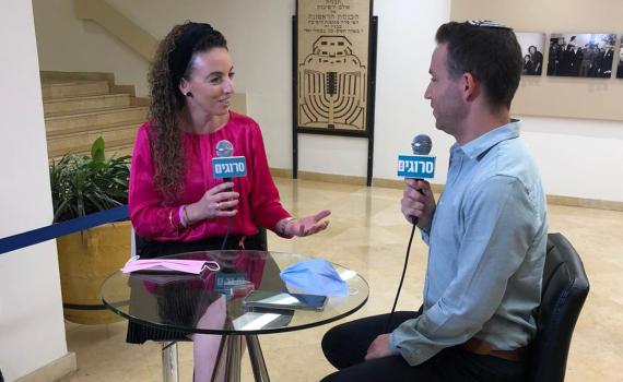 סילמן באולפן סרוגים בכנסת: באנו להעביר תקציב