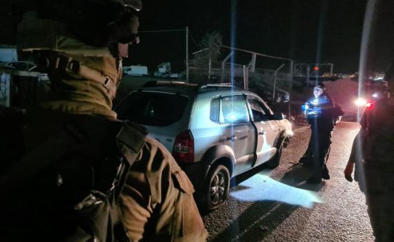 תיעוד מזירת הפיגוע: לוחם מג"ב נפצע בפיגוע דריסה