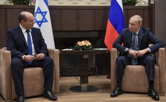 פוטין במכתב לבנט: "העבירו לנו את חצר אלכסנדר"