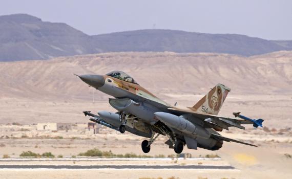 מטוסי חיל האוויר יירטו כטב"מ מכיוון מזרח