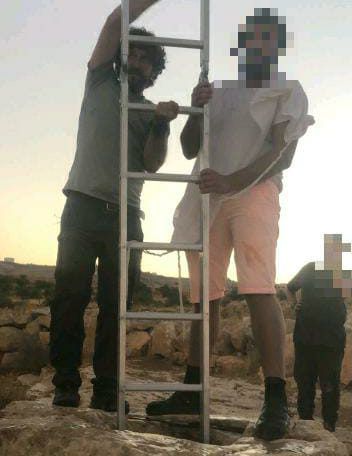 הלך לטבול בבור מים ונתקע שם יותר משעתיים