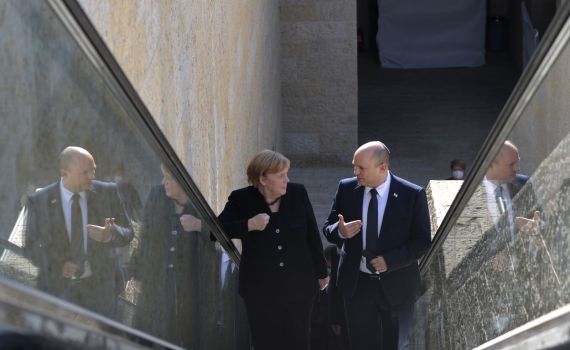 אנגלה מרקל נפרדת: אלו הכבישים שנחסמו לתנועה