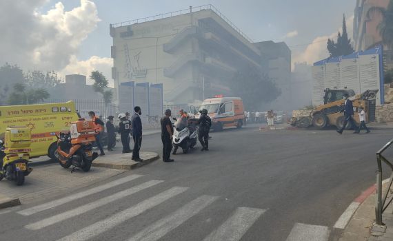 ירושלים: שריפה בגבעת שאול | הושגה שליטה
