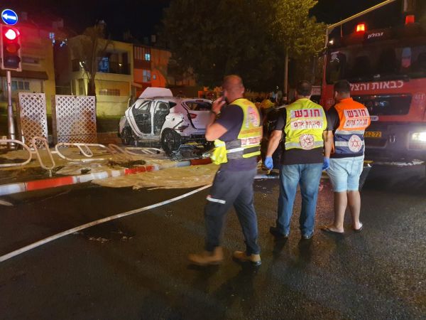 פצועים קשה מפיצוץ רכב בנהריה