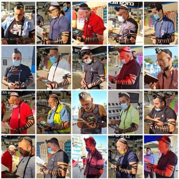 הידוענים שהניחו תפילין לזכר הנספה באסון מירון