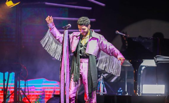 תמיר גרינברג במופע שביעי, לפני שהוציא סינגל ראשון