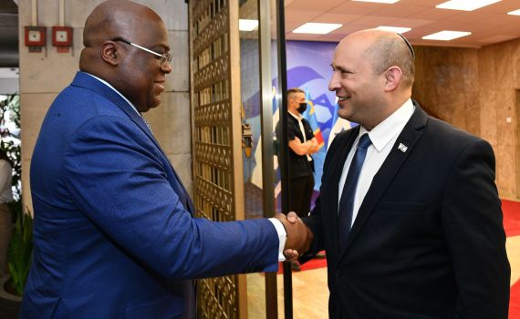 נשיא קונגו הודיע לבנט על פתיחת נציגות בירושלים