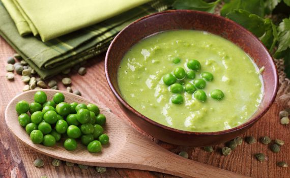 מתכון למרק אפונה קטיפתי בקלי קלות