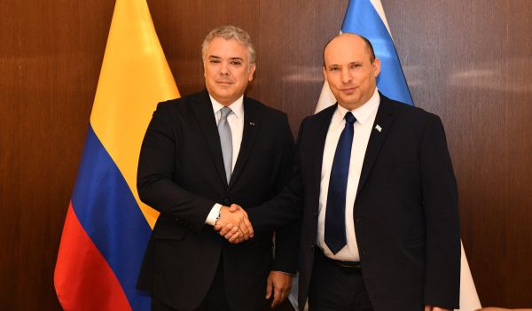 נשיא קולומביה הזמין את בנט: יחסים חזקים מאי פעם