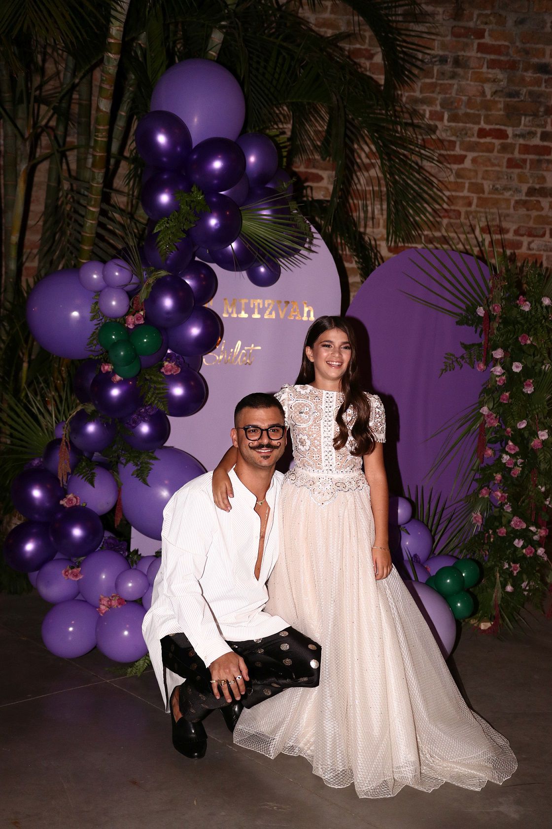 דרור קונטנטו חגג לבתו בת מצווה באירוע נוצץ במיוחד