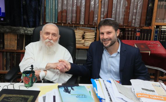 אין פריצת דרך: סמוטריץ' נועד עם הרב דרוקמן