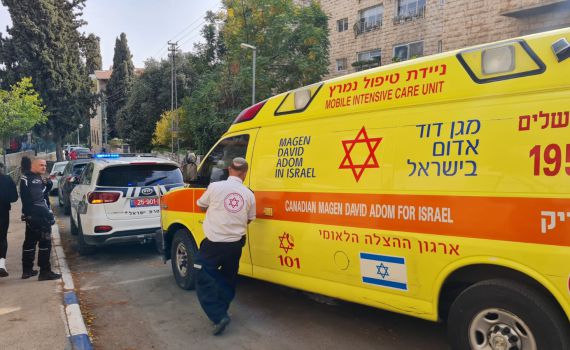 בן 50 נפצע בינוני בתאונת עבודה בחיפה