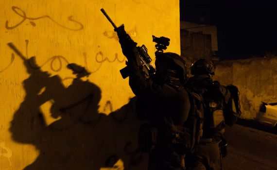 "שובר גלים": נעצרו הלילה שבעה מבוקשים באיו"ש