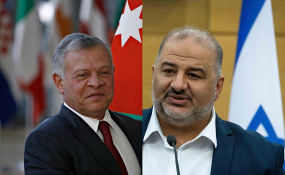 בירדן מכחישים: לא היה שיח מדיני בפגישה עם עבאס