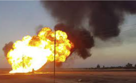 איראן: צינור נפט התפוצץ וגרם לרעידת אדמה | צפו