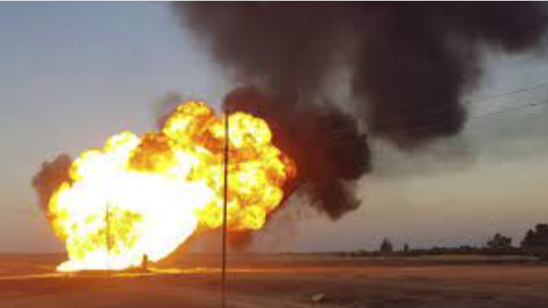 איראן: צינור נפט התפוצץ וגרם לרעידת אדמה | צפו