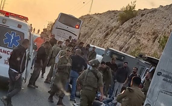 הרוג ו-7 פצועים בתאונה קשה בין שבי שומרון לעינב