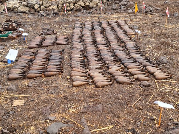 בונקר סורי מלא בתחמושת נחשף ברמת הגולן