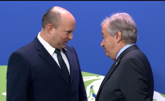 צפו: כך התקבל בנט בוועידת האקלים בגלאזגו