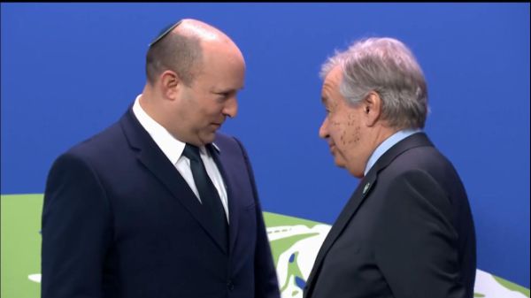 צפו: כך התקבל בנט בוועידת האקלים בגלאזגו