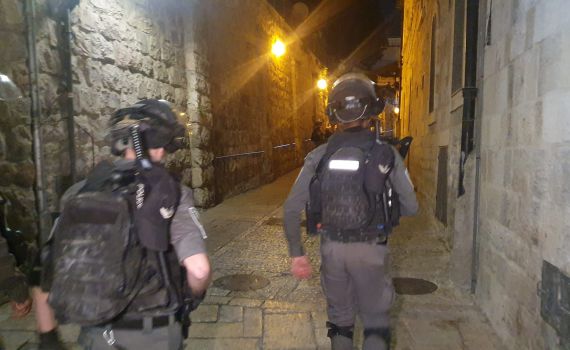 שני לוחמי מג"ב נפצעו בפיגוע דקירה בירושלים