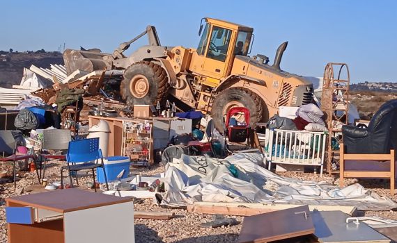 הרס נוסף בגבעת גאולת ציון ורמת מגרון