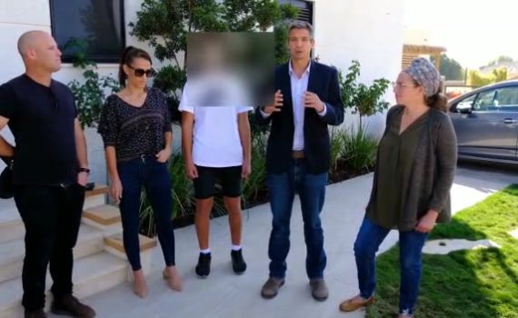 הכאוס בנגב: הנדל ביקר את הנער שכמעט נחטף